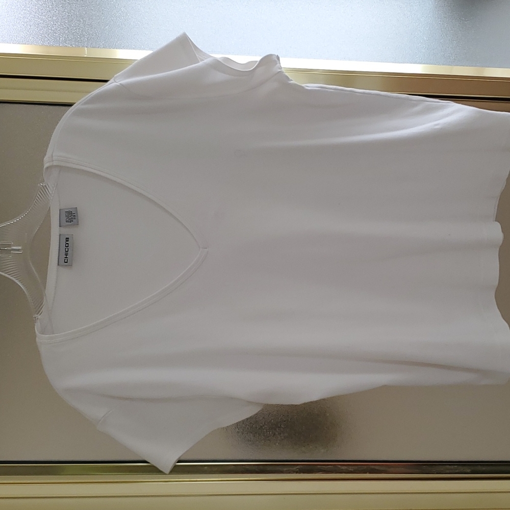 Chico's short-sleeved top.
